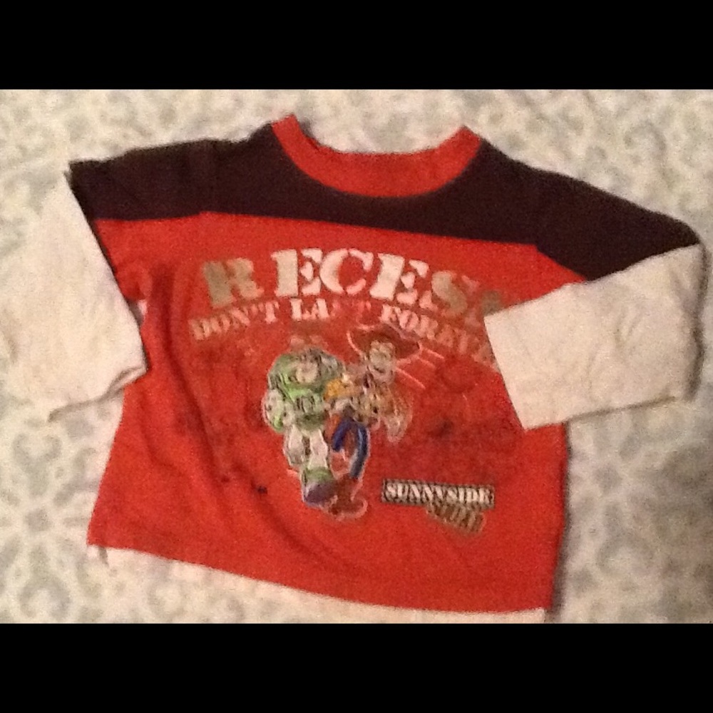Boy's Long Sleeve Toy Story 3 Shirt